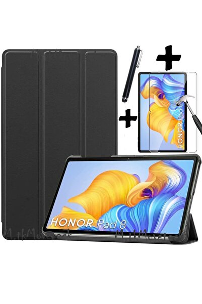 m.tk moveteck Honor Pad 8 12 Inç Uyumlu Kılıf Smart Akıllı Ince Kapak Pu Deri...