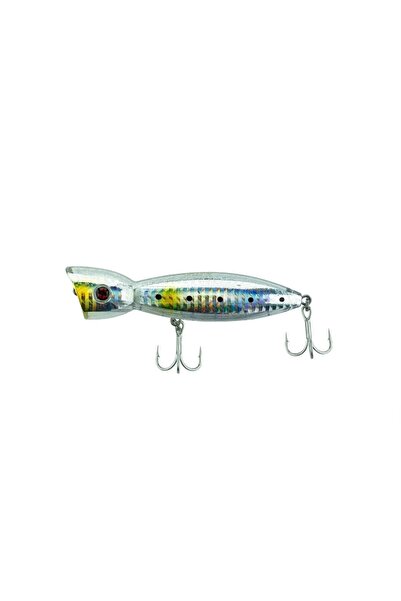 Fujin La-Nina 10cm 24gr Maket Balık Su Üstü Popper 03T Trans Iwashi