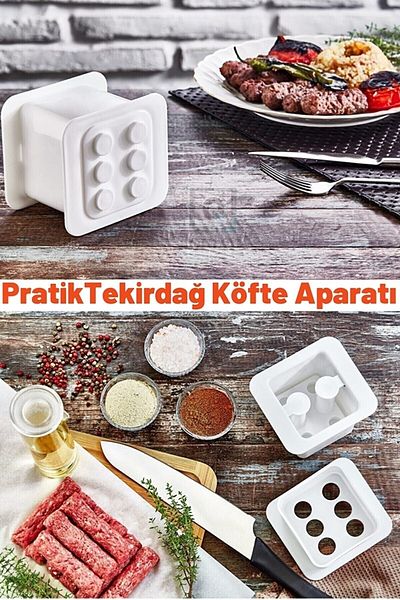 Hitfoni Tekirdağ Meatball Apparatus, Meatball Mold, First Class Hard Plastic, Meatball Shaper