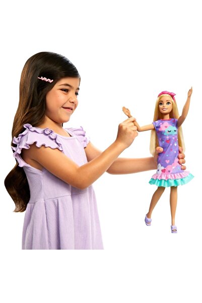 Barbie My First Ilk Bebeğim Delüks Bebek Hmm66