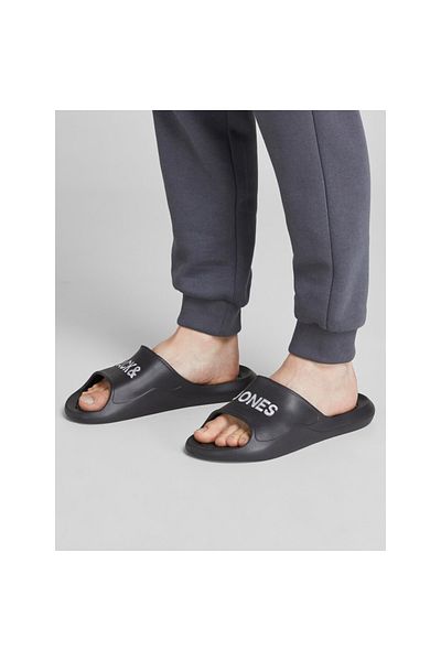 Jack & Jones Ανδρικές παντόφλες Jack&jones Anthracite12204005