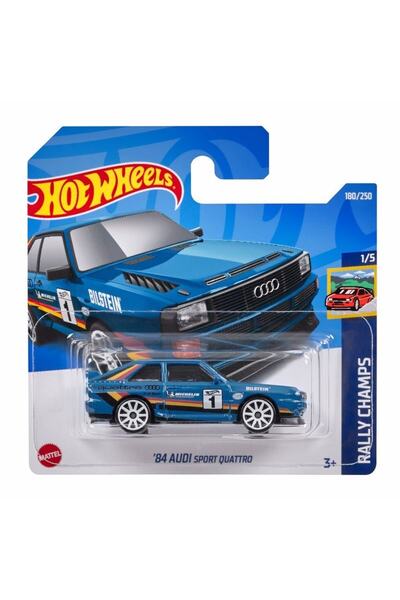 HOT WHEELS Tekli Arabalar 84 Audi Sport Quattro Hcx60