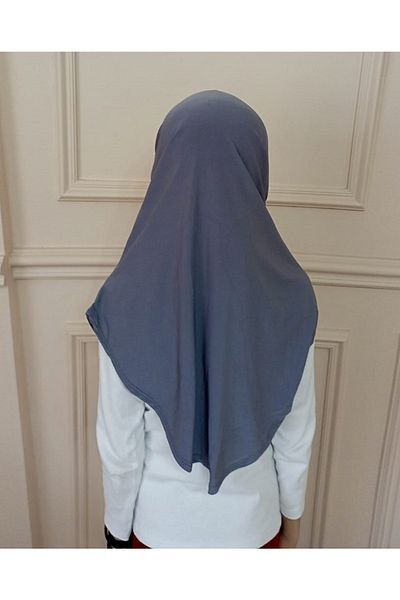 ALLURİNG Bone Practical Hijab Scarf-4 Pieces (GREY-WHITE-BLACK-LACY)