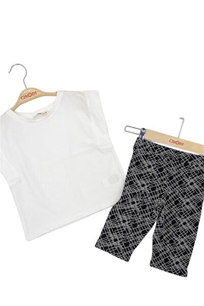 Çikoby Girl's Cotton Comfortable Fit Tights Set