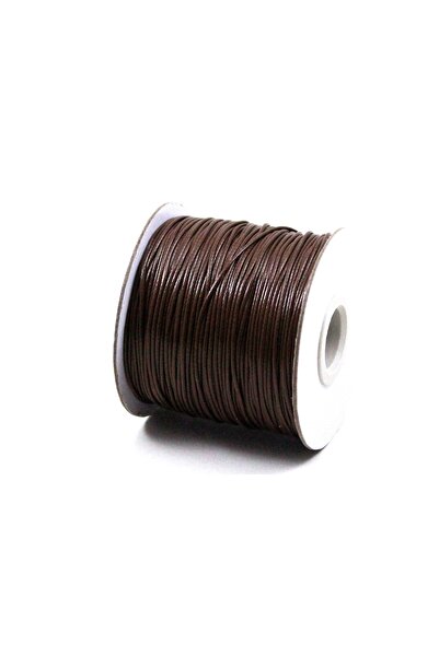 yfhobi 5 Metre - Parlak Kahve Renk Kore Ipi, Kolye, Bileklik, Takı Ipi