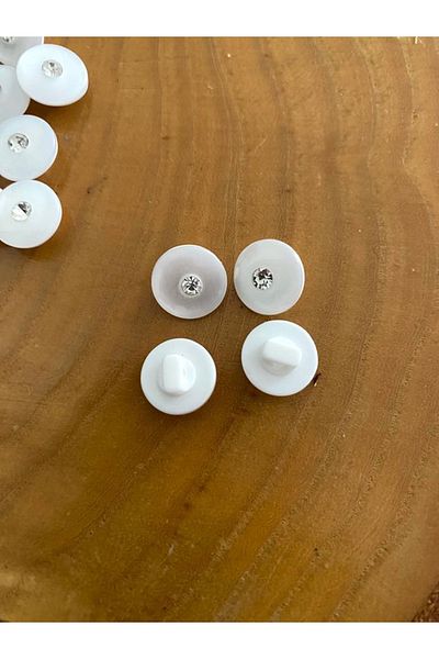 canan dizayn Special Production Button with 12.5 Mm Feet (20 Pieces)