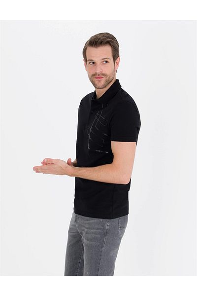 Pierre Cardin Slim Fit Polo T-shirt με λαιμόκοψη