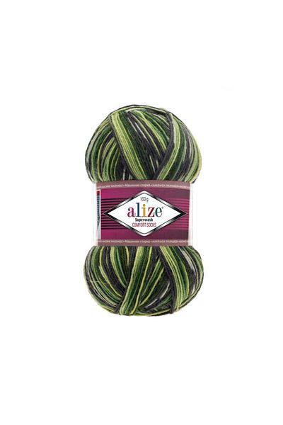 Alize Superwash Comfort Socks Πλεκτό Χέρι Σχοινί (Συσκευασία 5) - 2696