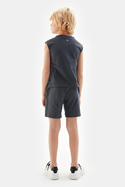 Nebbati Boy's Anthracite Tshirt 23ss1nb3559