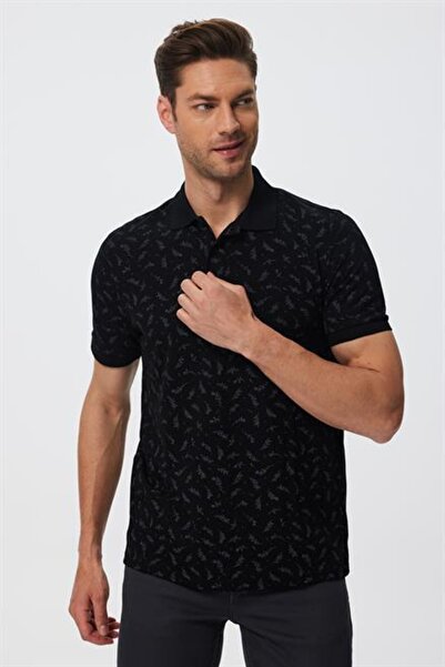 Lee Cooper Ανδρικό μπλουζάκι πόλο Newpine με λαιμόκοψη