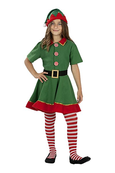 MY Kostüm Kız Çocuk Elf Kostümü