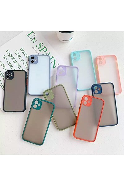mooodcase Iphone 11 Uyumlu Kamera Korumalı Buzlu Şeffaf Lüx Telefon Kılıfı Mchzr