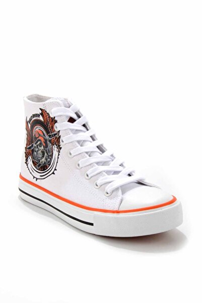Harley Davidson 023z100150 Pittsburgh White Women's Sneaker