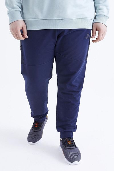 Mens plus sales size tracksuit bottoms