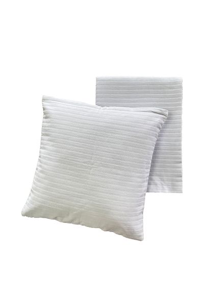 Lucy and Home Striped Baby, Child Pique 115x160cm + 1 Piece Throw Pillow Case 40x40cm