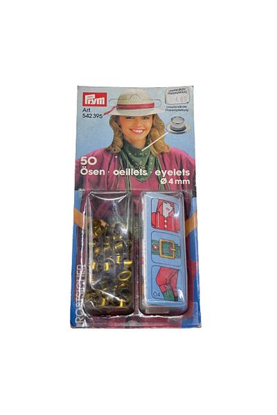 Prym Bird Eye And Tool542395 Gold, Denim, Blue Jean, Anorak
