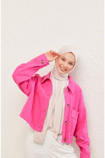 VALOR شال قطن ممشط كريمي باستيل