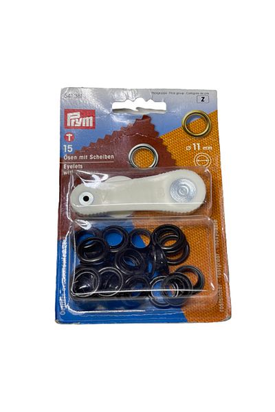 Prym Bird Eye And Tool541381 Black, Denim, Blue Jean, Anorak