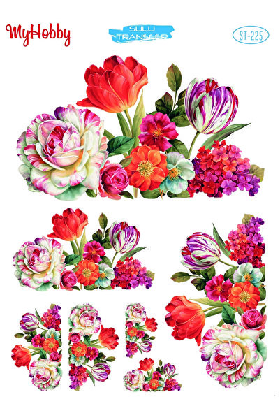 Ümraniye Hobi Sanat ماي ووتر ترانسفير 25*35 سم Stb-225