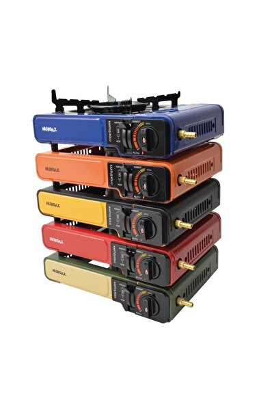 NURGAZ Tekli Portatif Ocak + Hortum Dedantör Set