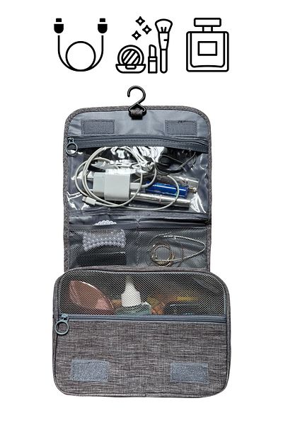 Manken İstanbul Makeup Bag Travel Organizer Bag Personal Care Products Bag