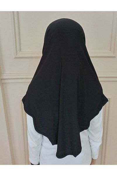 ALLURİNG Bone Practical Hijab Scarf-2 Pieces (BLACK-PINK)