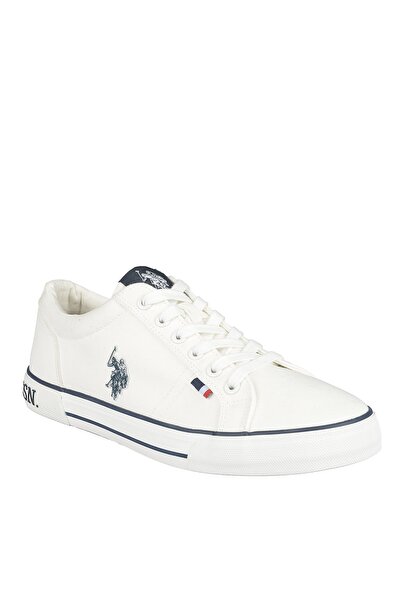 U.S. Polo Assn. White Men's Sneaker Teo 3fx