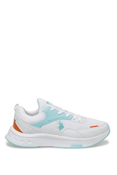 U.S. Polo Assn. حذاء رياضي نسائي من Anchor Wmn 3fx باللون الأبيض