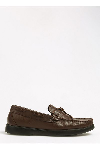 Cotton Bar Brown Men's Classic Shoes Akmim