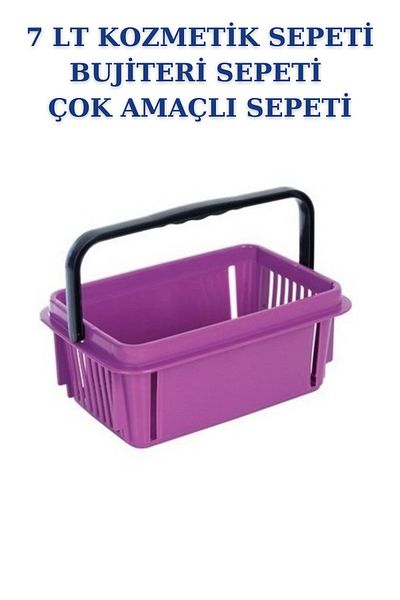 Manken İstanbul 7-литрова козметична кошница - 10 броя кошница за бижута, канцеларски материали и железария