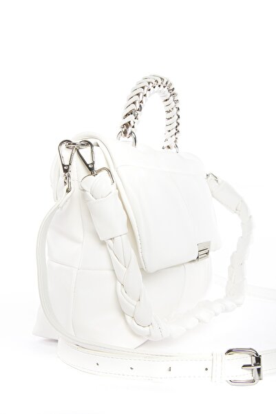 ÇÇS Point Knitted Strap Crossbody Women's Shoulder Bag