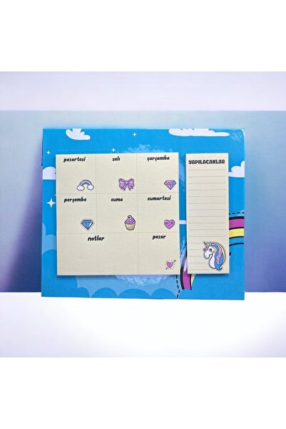 Ceren Planificator săptămânal și activități de făcut 25x21, 104 pagini - Unicorn
