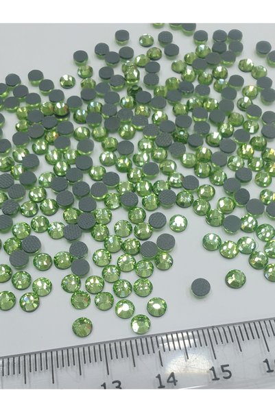 CRYSTALSHOP Hotfix Iron-on Stone Ss16 Green (25 Grams ~ 800 Pieces)