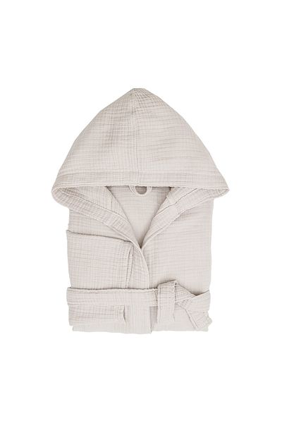 Yataş Μπουρνούζι Ernesta Hooded Muslin - Λινό
