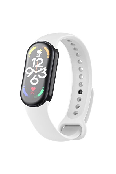 Nezih Case Xiaomi Mi Band 8 /9 /10 Uyumlu A+ Kalite Renkli Klasik Jel Silikon...