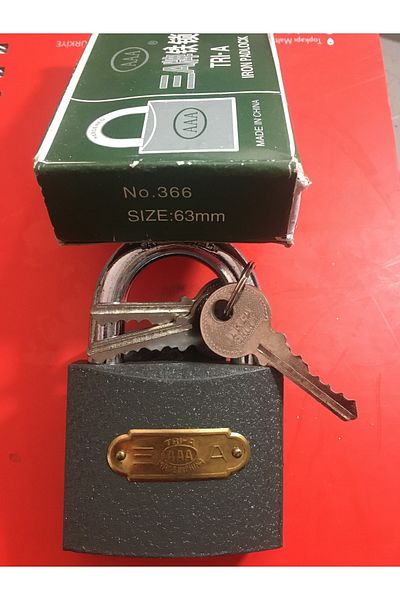 Tria Tri-a Padlock 63mm