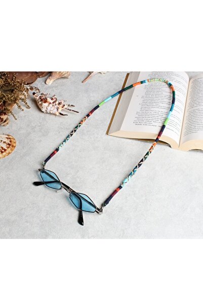 FUNGI سلسلة النظارات المصنوعة يدويًا باللون الأزرق