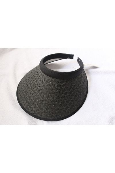 Betülce Unisex UV Protective Visor Helmet Visor - Wicker Patterned