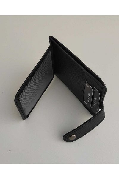 firdevsi hobi Thin Card Holder Horizontal Snap Wallet