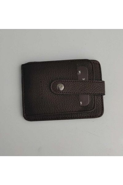 firdevsi hobi Thin Card Holder Horizontal Snap Wallet