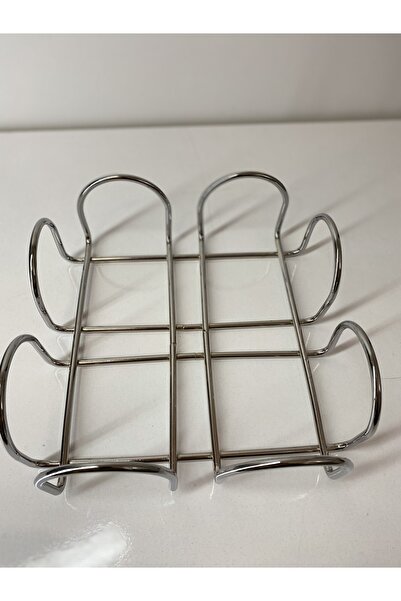 asellus Stylish Organizer for Chrome Large Size Napkins: 20x20 Cm Napkin Holder