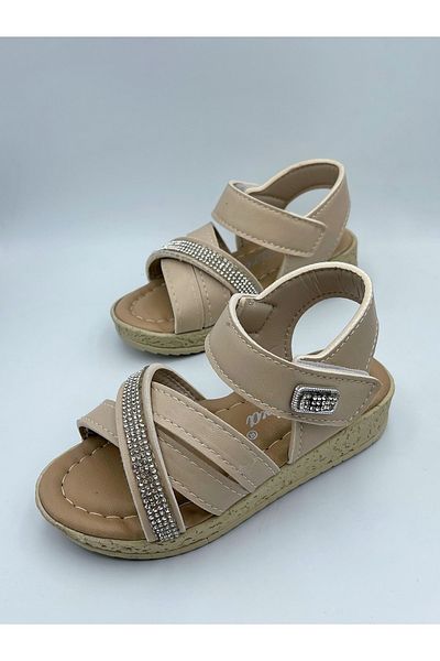 Hızlı Al Stoned Girl's Sandals (Suitable for Daily Use and Special Use)