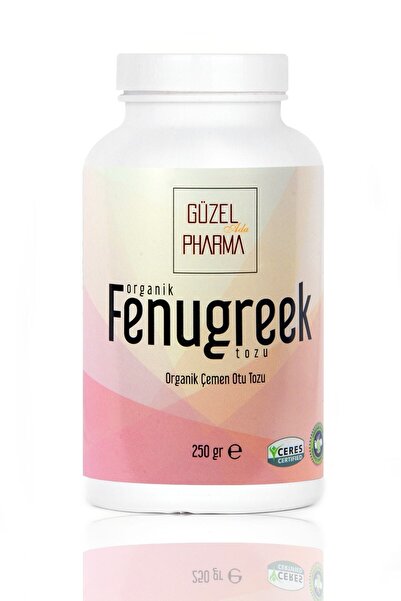 Güzel Ada Gıda Organik Çemen Otu Tozu 250 Gr Anne Sütü Arttırıcı