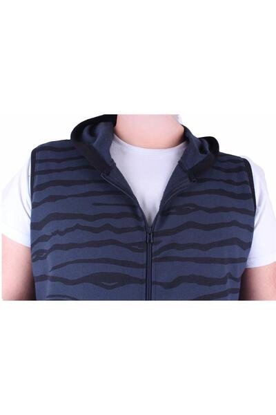 MocGrande Plus Size Unisex Vest 23600 Indigo