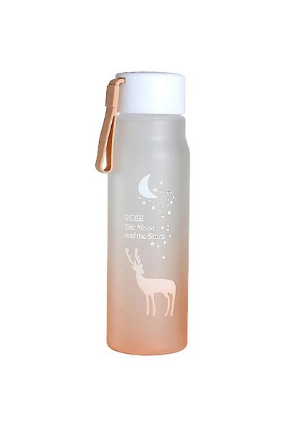 Milena Life New Fashion Cartoon Deer Model 560 Ml Sportsman Student Water Bottle Water Bottle