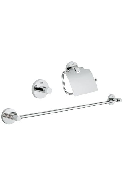 Grohe Essentials Guest 3 in 1 Bathroom Accessory Set - 40775001