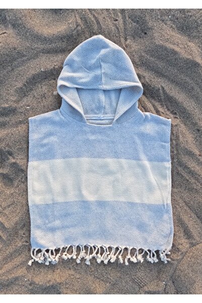 Combattente Çocuk Peştemal Panço %100 Pamuk Plaj Havlusu Bornoz