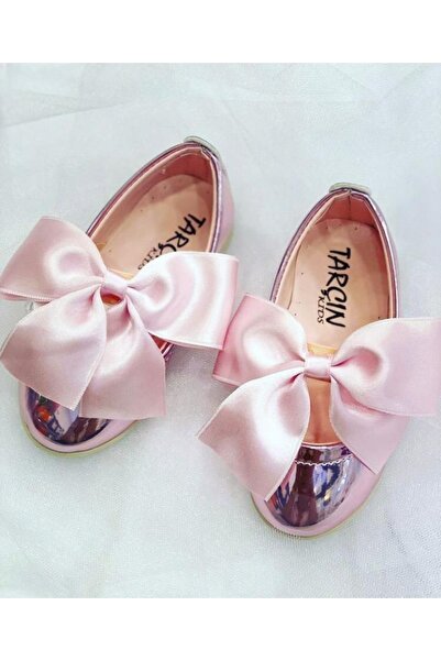 Gala Üstü Fiyonklu Parlak Çocuk Babet Ga&la