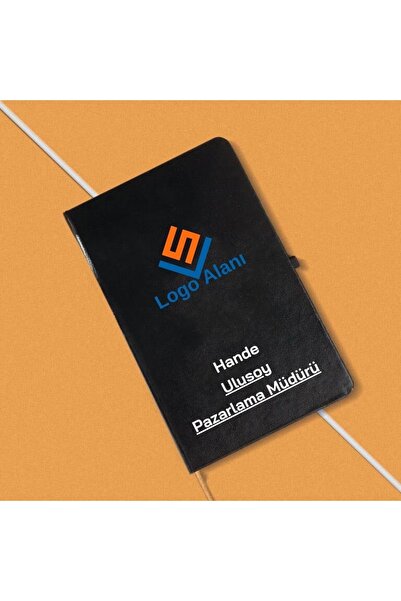 gifttime Caiet imprimat cu nume și logo-ul companiei