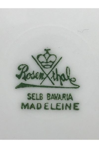 tayfuntufan antika koleksiyon Διακοσμητικό πιάτο Rosenthal selb bavaria mad eleine - 20,5 cm